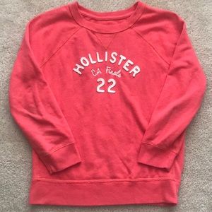 Hollister quarter length crew neck sweater